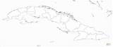 Coloring Cuba Map Pages Printable sketch template