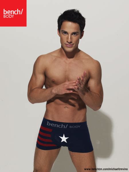 michael trevino newest underwear model for bench body