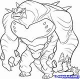 Ben Coloring Pages Humungousaur Ultimate Alien Drawing Printable Print Draw Characters Step Coloringhome Boyama Omniverse Clipart Resimleri Fanpop Drawings Aliens sketch template