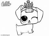 Lol Coloring Pets Pages Dog Printable Fancy Haute Print Color Kids Adults sketch template