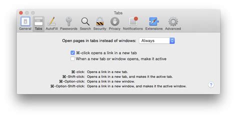 keyboard   open link    tab  shortcut  chrome  mac