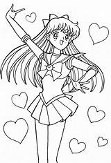 Venus Sailor sketch template