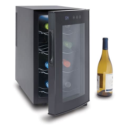 superior countertop wine refrigerator hammacher schlemmer