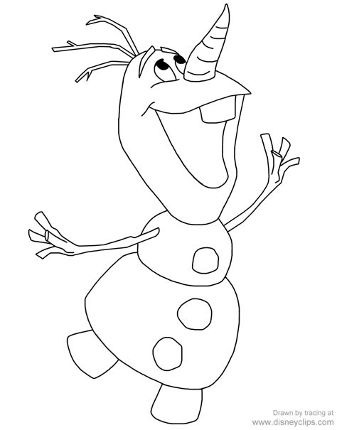 olaf coloring pages modern creative ideas