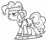Pinkie Colorear Wonder Pony sketch template