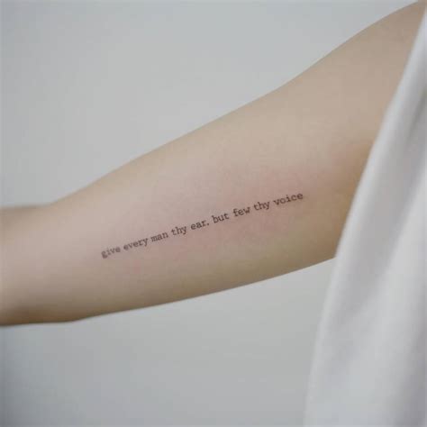 small  powerful inspirational quote tattoos