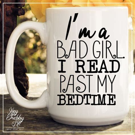 read past bedtime mug quotes for book lovers mugs book nerd