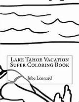 Tahoe Lake Coloring Amazon Flip Front Back sketch template