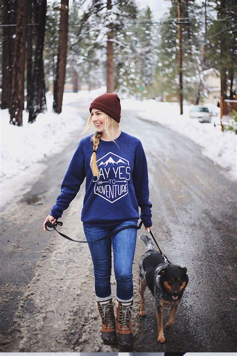 say yes to adventure sweater fall winter wear pinterest winter outfits winter wear and