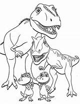 Dinozaury Kolorowanki Kolorowanka Druku Rodzina Dinozaurów sketch template