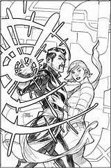Terry Strange Doctor Comic Defenders Artists Book Dodson Pencils Quinn Rachel Coloring sketch template