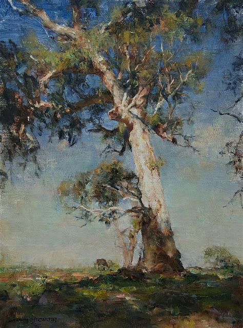 artist john mccartin australian painter landscape trees landscape