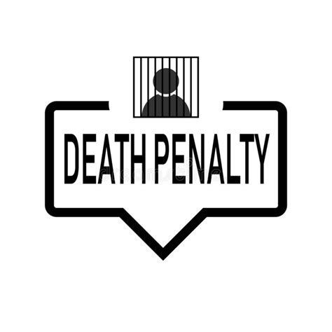 death penalty speech bubbles icon flat icon single high quality