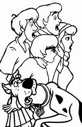Coloring Doo Scooby Pages Gang Getcolorings sketch template