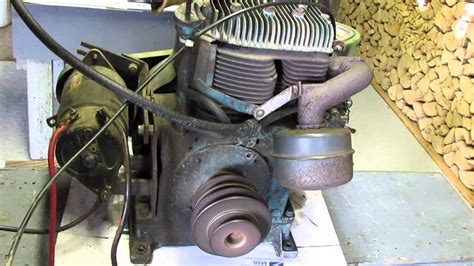hp briggs stratton cast iron engine    youtube