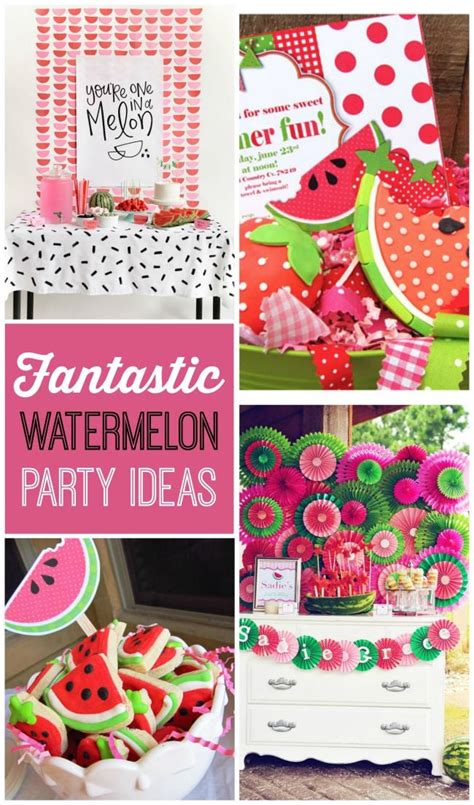 10 super cute watermelon party ideas design dazzle