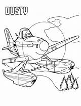 Coloring Pages Dusty Planes Rescue Fire Disney Crophopper Colouring Getcolorings Getdrawings sketch template