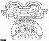 Zapoteca Columbian Zapotec Oncoloring Designlooter Civilizations sketch template