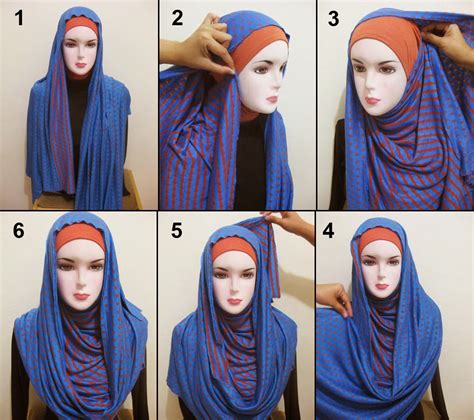 tips  memakai jilbab hijab kerudung