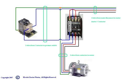 phase air compressor wiring diagram wiring diagram  schematic