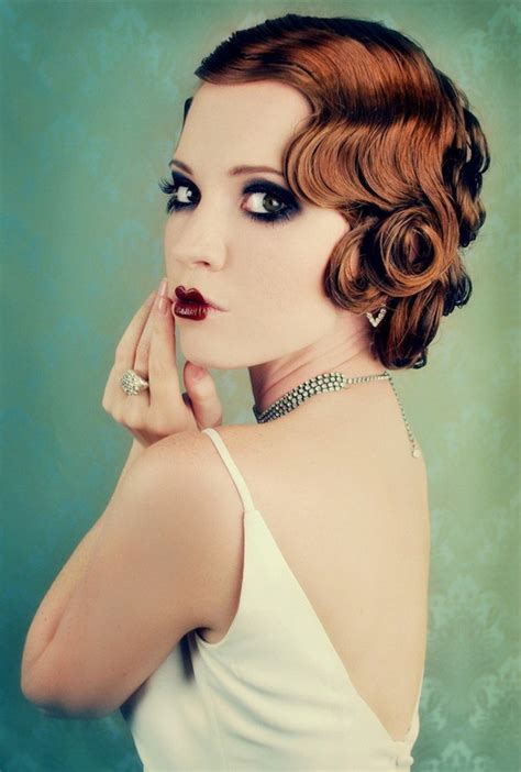 it girl style vintage curly hairstyles pretty designs