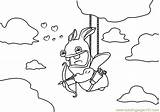 Coloring Rabbids Rabbid Valentine Pages Invasion Coloringpages101 sketch template