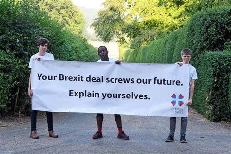 brexit looming young activists   fighting  stay   european union teen vogue