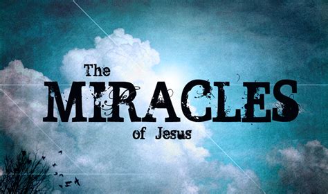 revelation   unknown miracle  jesus