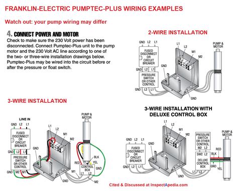 wire submersible  pump wiring diagram printable form templates  letter