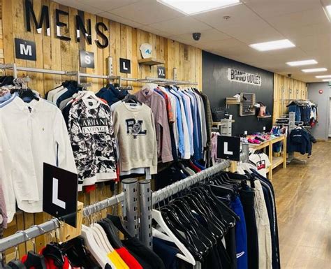 outlet shop selling designer clothes  cheaper prices derbyshire