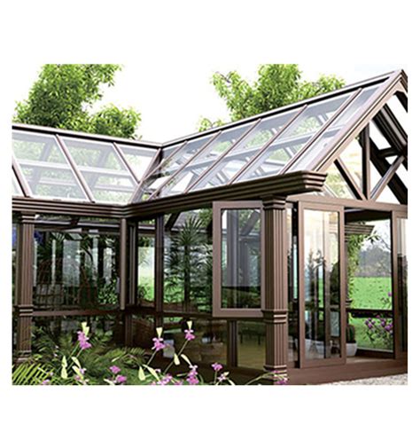China All Season Prefabricated Glass House Sun Rooms Glass Solarium
