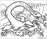 Plesiosaurus Pages Coloring Online Coloringpagesonly Color Dinosaurs Printable sketch template