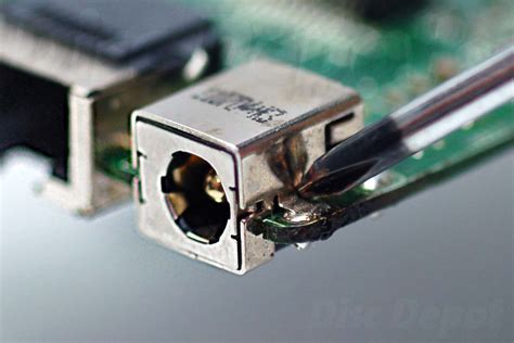 laptop jack plug connector  socket repairs disc depot