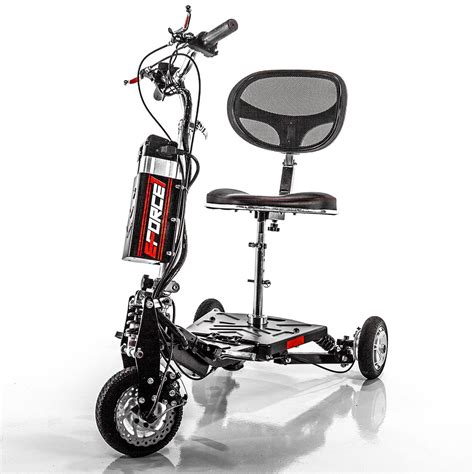 ewheels  style eforce  fast folding electric mobility scooter lithium power speed