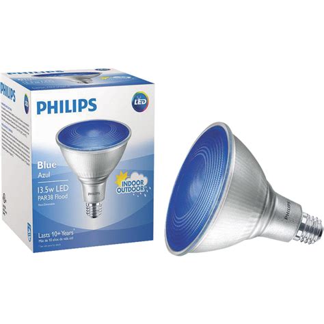 philips par colored led floodlight light bulb walmartcom