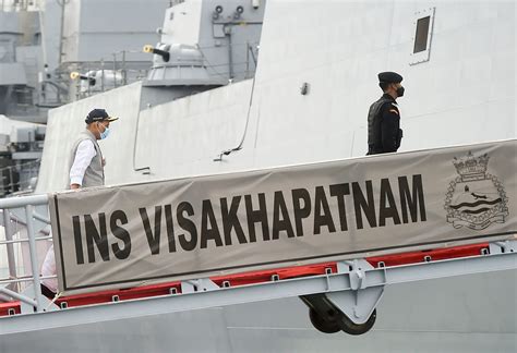 ins visakhapatnam indias powerful destroyer commissioned  secure