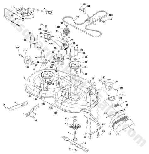 husqvarna riding mower deck parts diagram reviewmotorsco