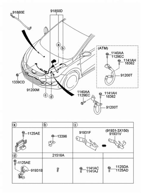 hyundai elantra motor wiring diagram