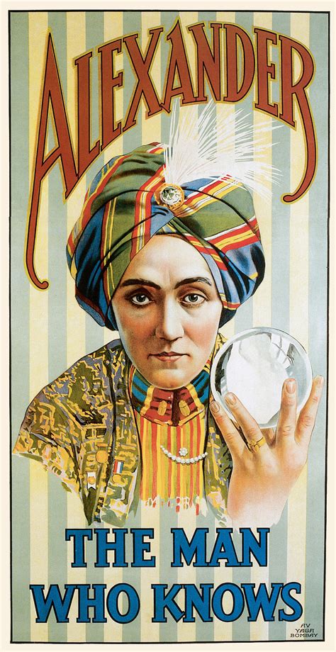 alexander  man   vintage posters  magicians circus poster