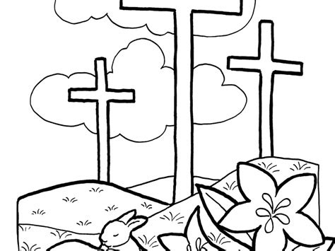 printable good friday coloring pages  templates printable