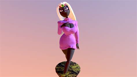 Queen Tyr Ahnee Fanart 3d Model By Radical Dreamer Rad Dreamer 3d