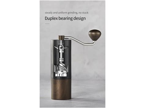 hero manual coffee grinder stainless steel conical burr black neweggcom