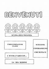 Accoglienza Lapbook Maestrarenata Attivita Dellaccoglienza sketch template