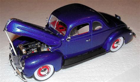 1940 Ford Standard Coupe Plastic Model Car Kit 1 25 Scale