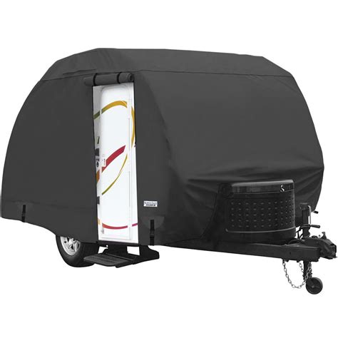 travel trailer storage cover teardrop  pod fits     long   wide trailers