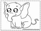Pages Coloring Elephant Printable Color Kids Animals Baby sketch template
