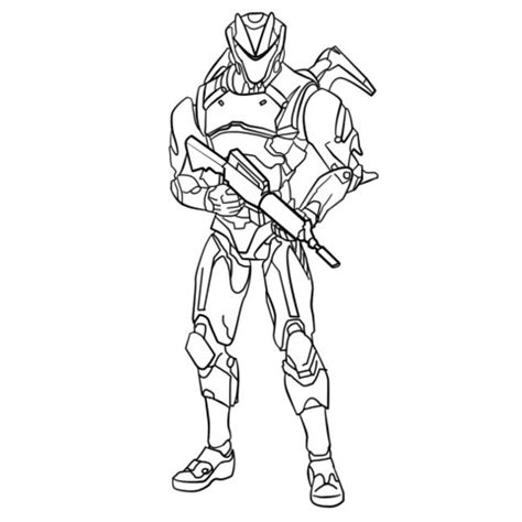 coloring page fortnite omega fortnite  printable coloring pages