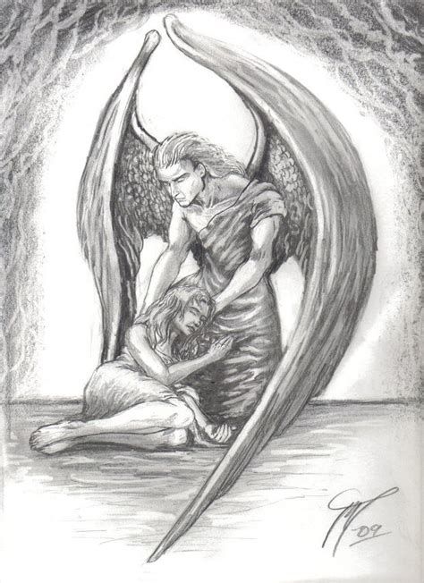 pencil drawings  guardian angels pencildrawing