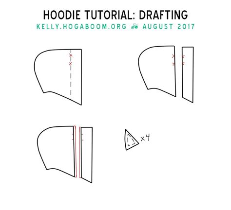 hoodie hacks drafting  hood  scratch
