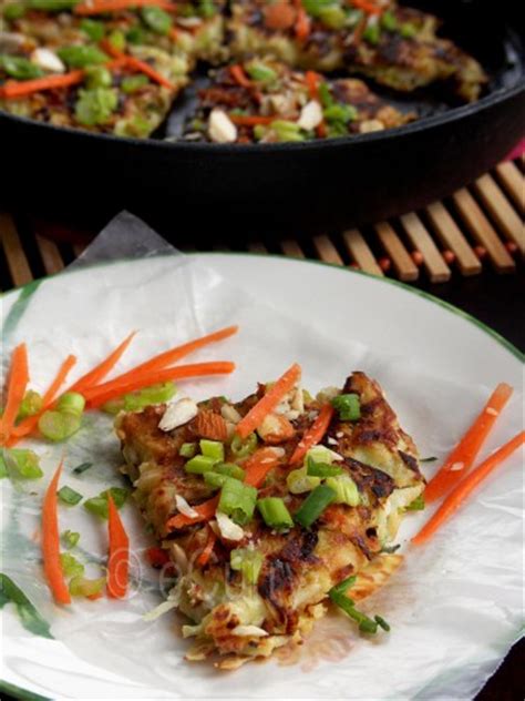 okonomiyaki aka japanese pizza ecurry the recipe blog